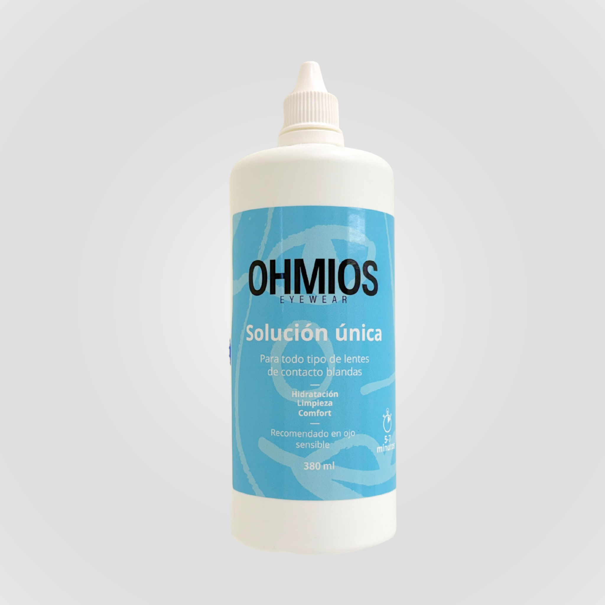 Solución para lentes de contacto 380 ml OHMIOS ew