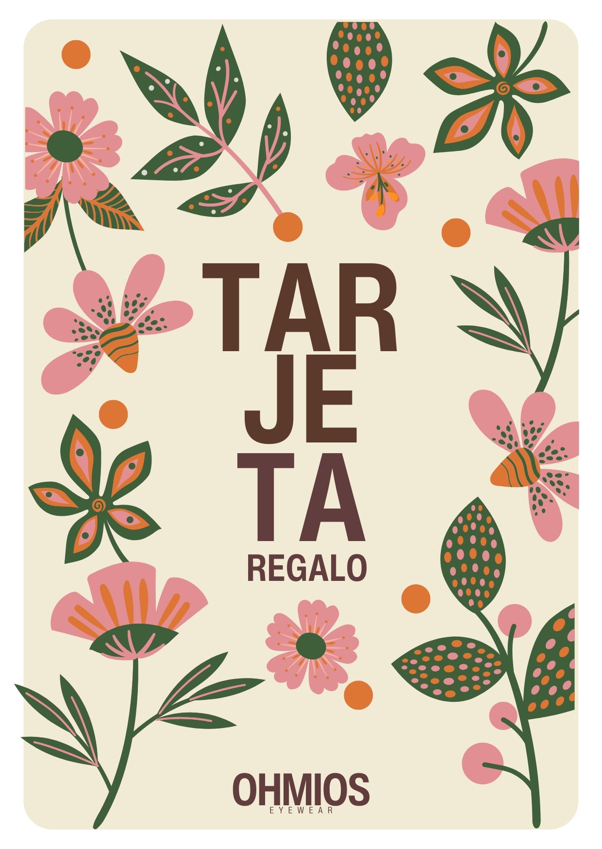 Tarjeta regalo OHMIOS